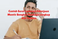 Contoh Surat Lamaran Pekerjaan Montir Bengkel: Panduan Lengkap dan Terbaru