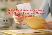 Contoh Surat Lamaran Pekerjaan SPG/SPB yang Efektif dan Menarik Perhatian HRD
